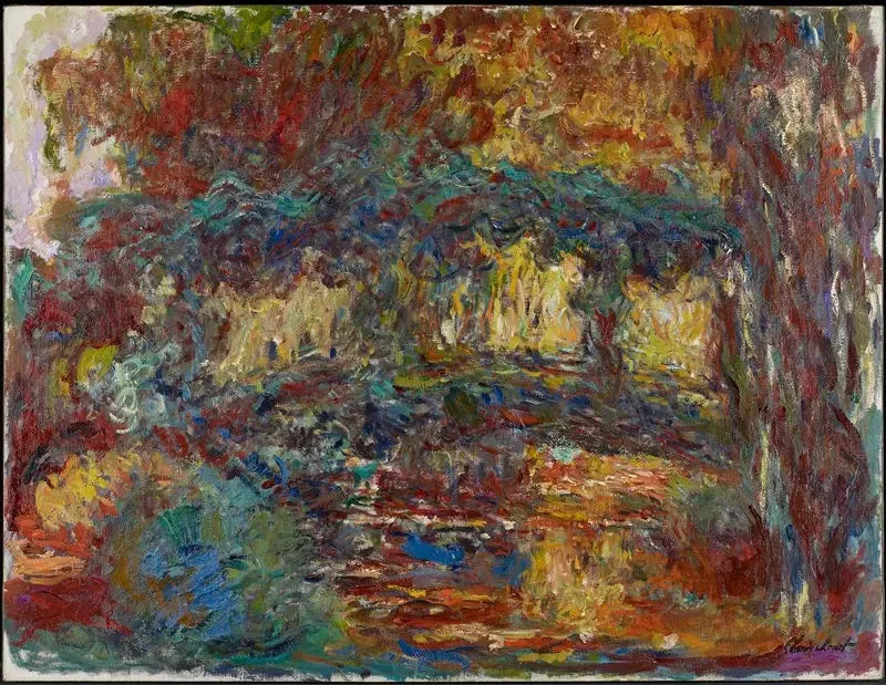 Le pont japonais - Claude Monet
