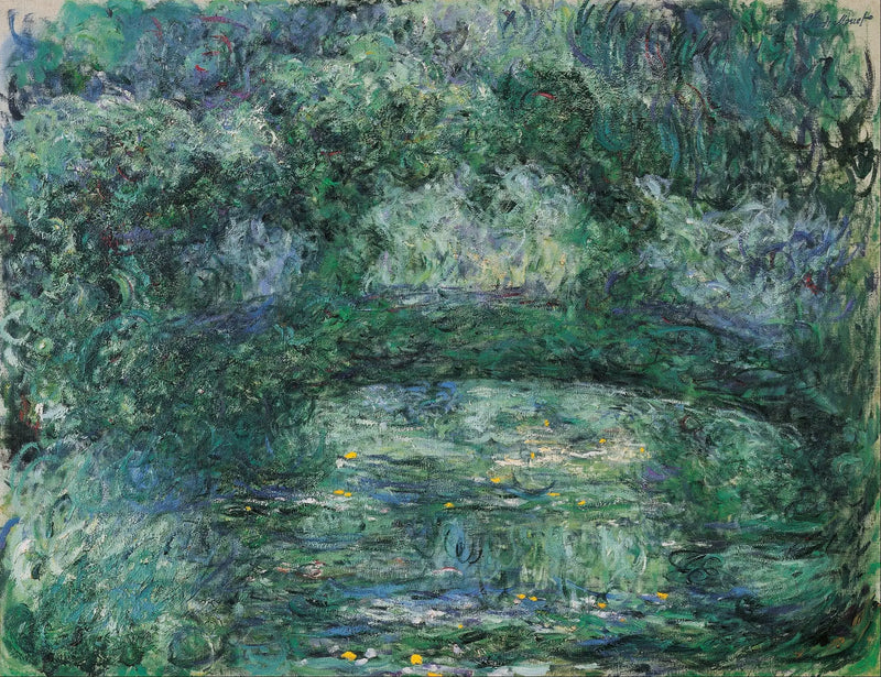 Le pont japonais - Claude Monet