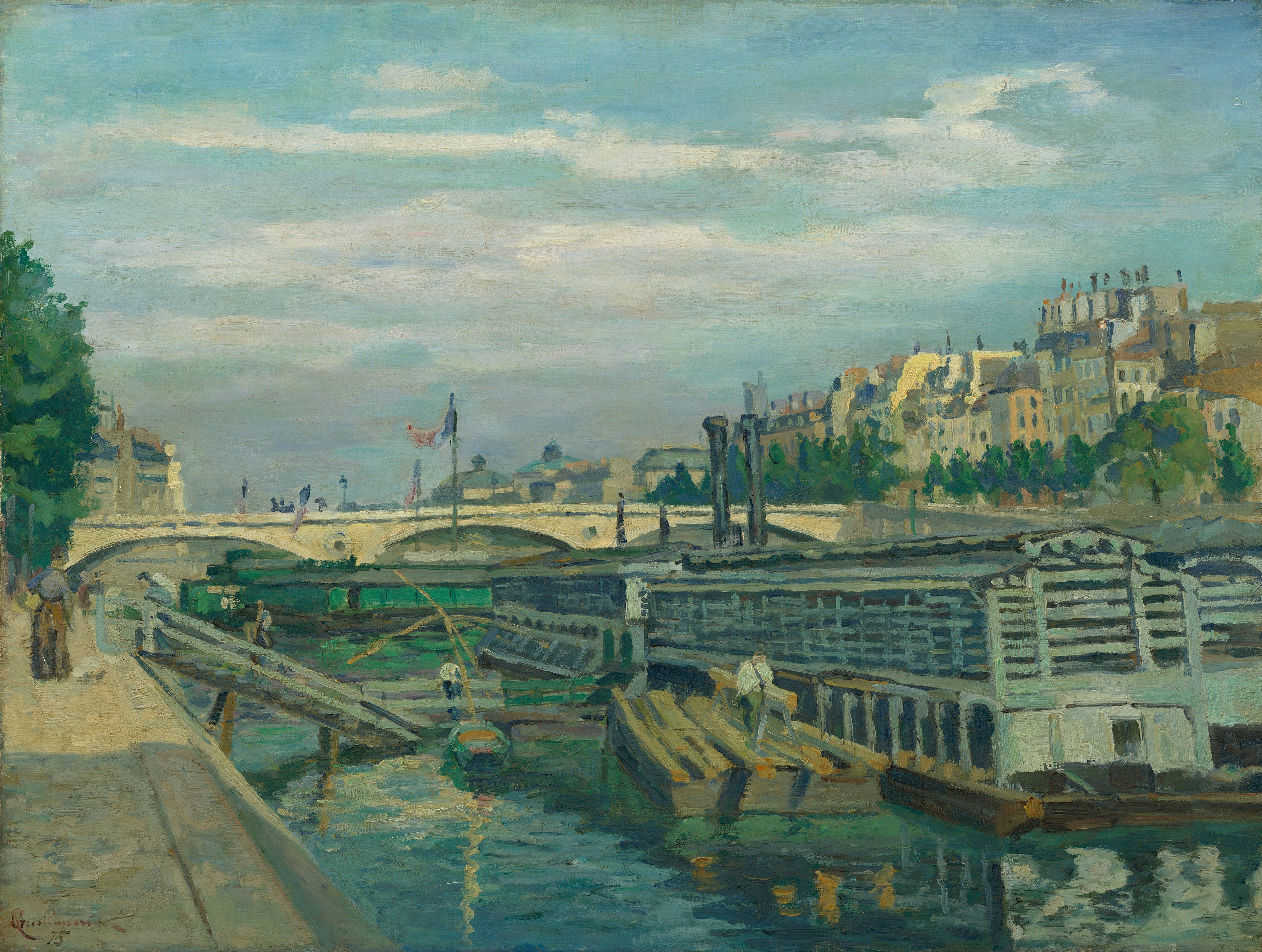 Le pont Louis-Philippe à Paris - Armand Guillaumin