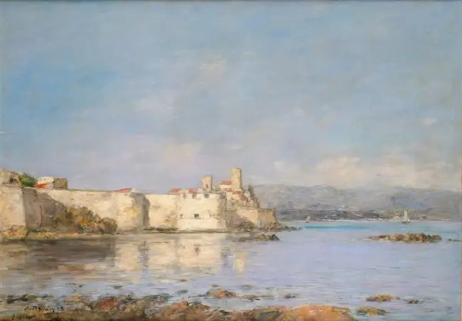 Le Port d'Antibes - Eugène Boudin