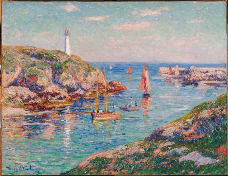 Le port de Douvelan - Henry Moret