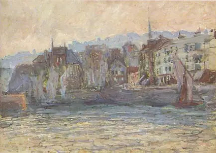 Le port de Honfleur - Claude Monet