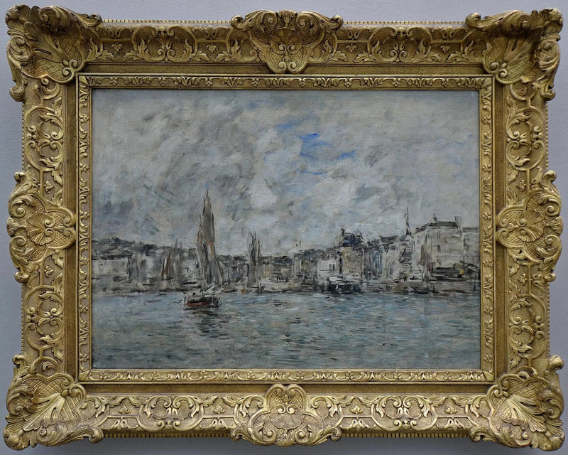 Le Port de Honfleur - Eugène Boudin