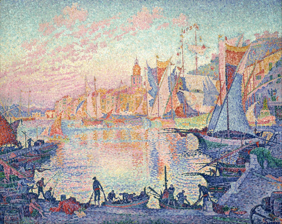 Le Port de Saint-Tropez - Paul Signac