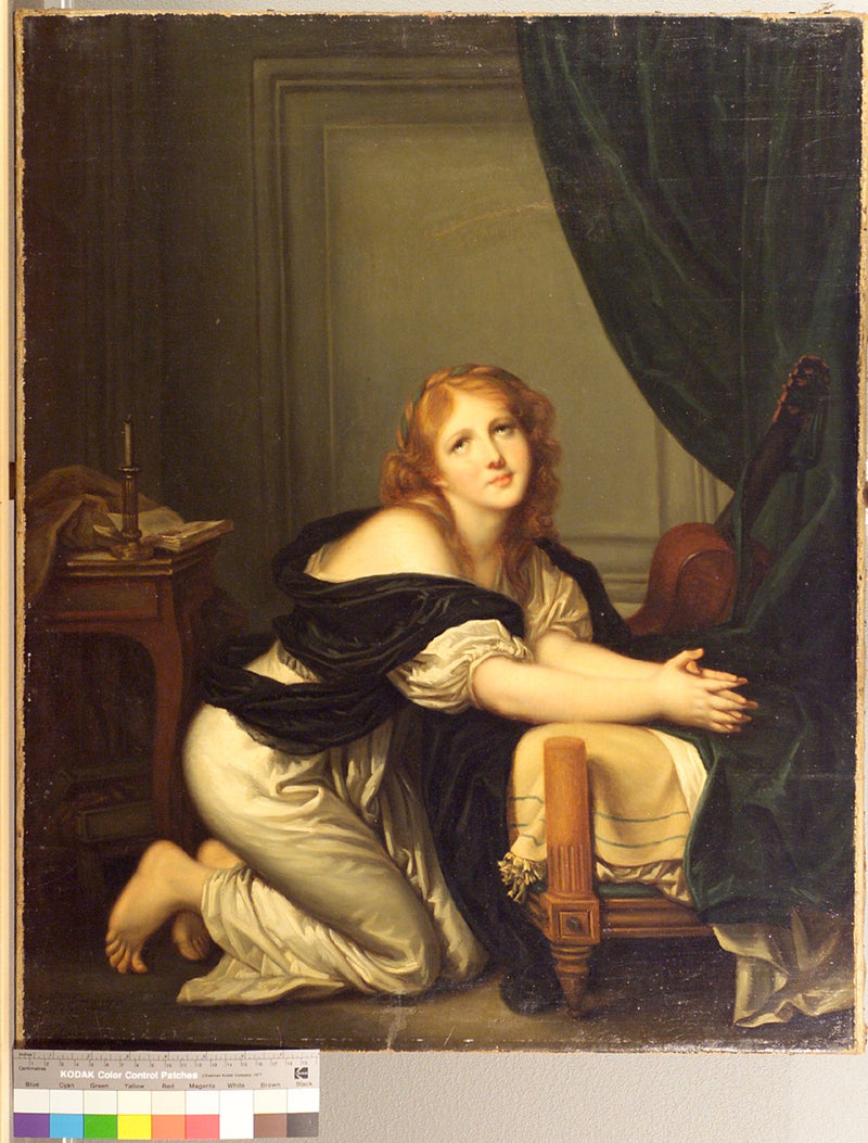 Le Praver du matin. Copie ? réplique ? - Jean-Baptiste Greuze
