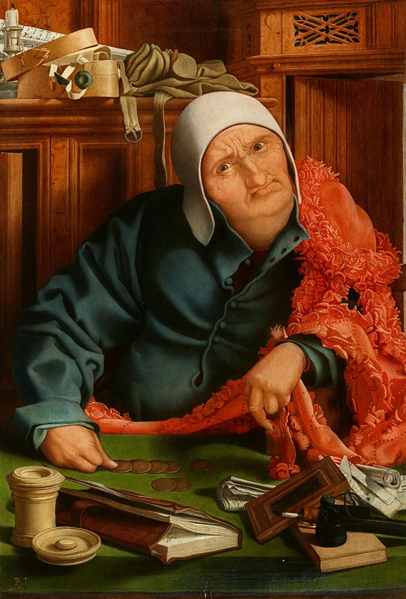 Le prêteur d'argent - Marinus van Reymerswale
