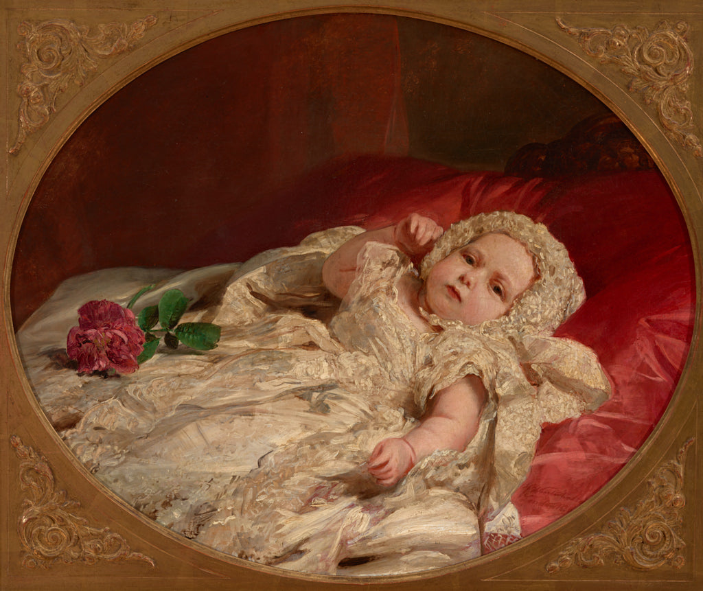 Le prince Arthur William à l'âge de sept semaines - Franz Xaver Winterhalter