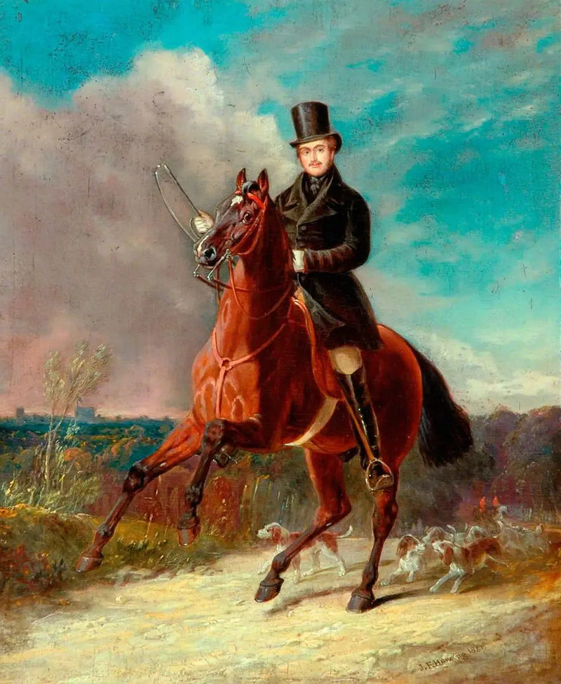 Le Prince Consort à cheval - John Frederick Herring, Sr.