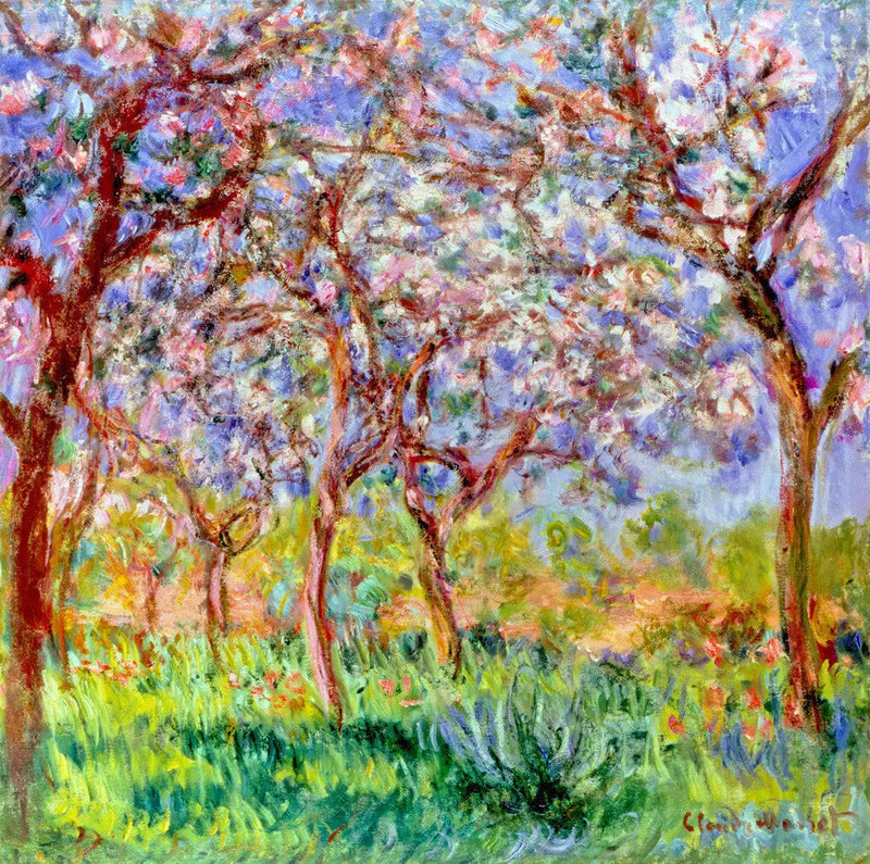 Le printemps à Giverny - Claude Monet