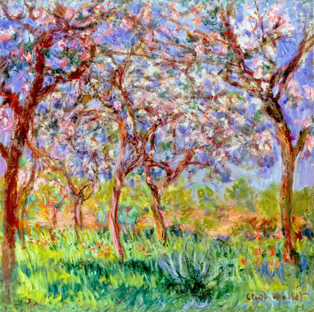 Le printemps à Giverny - Claude Monet