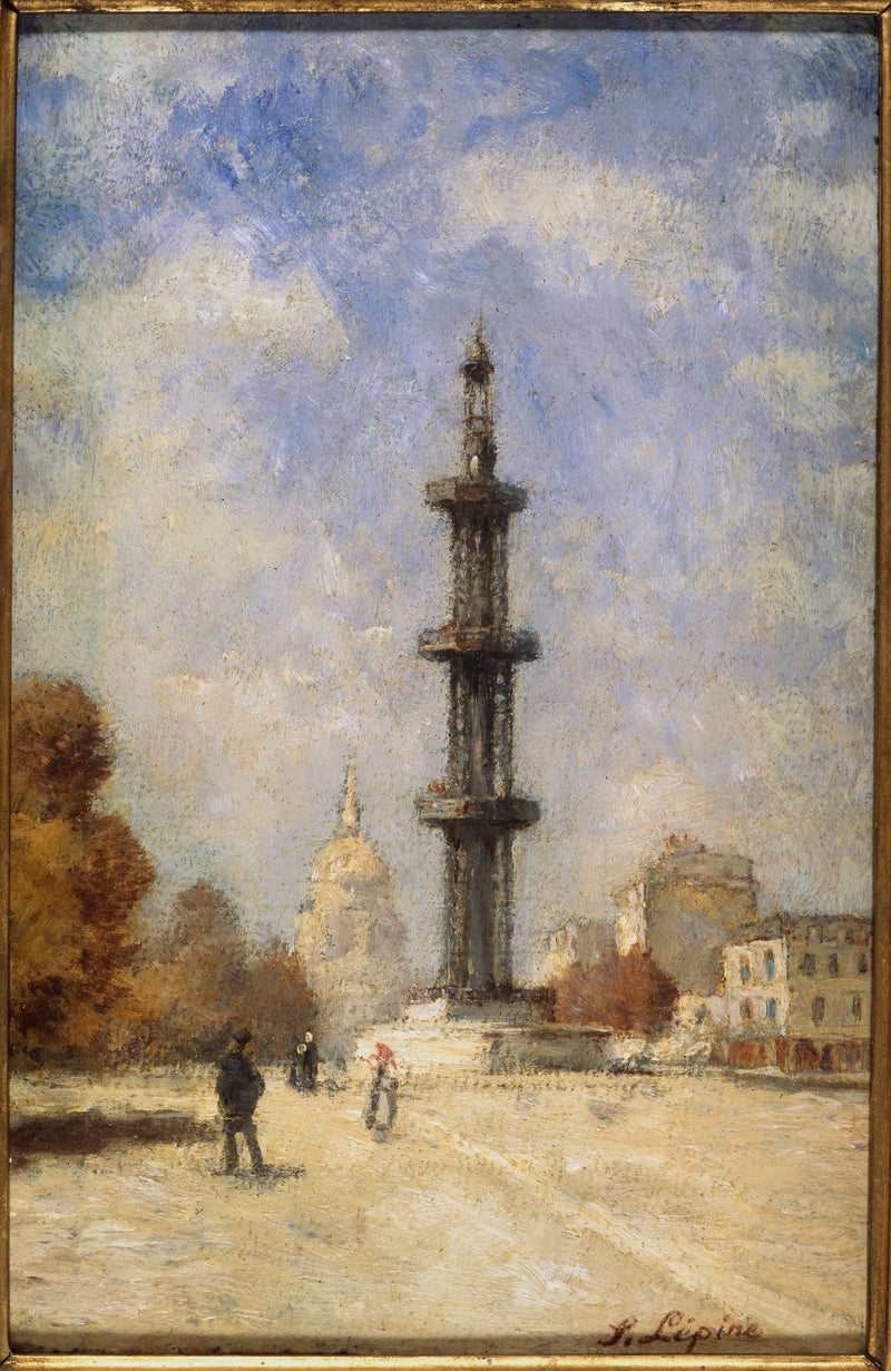 Le puits artésien de Grenelle (place de Breteuil) - Stanislas Lépine