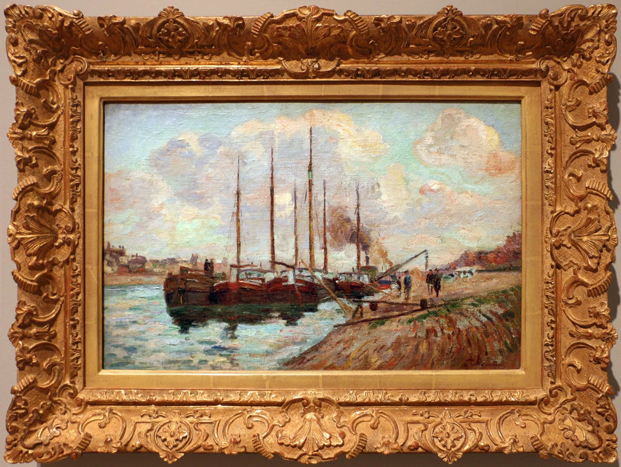 Le quai d'Austerlitz à Paris - Armand Guillaumin