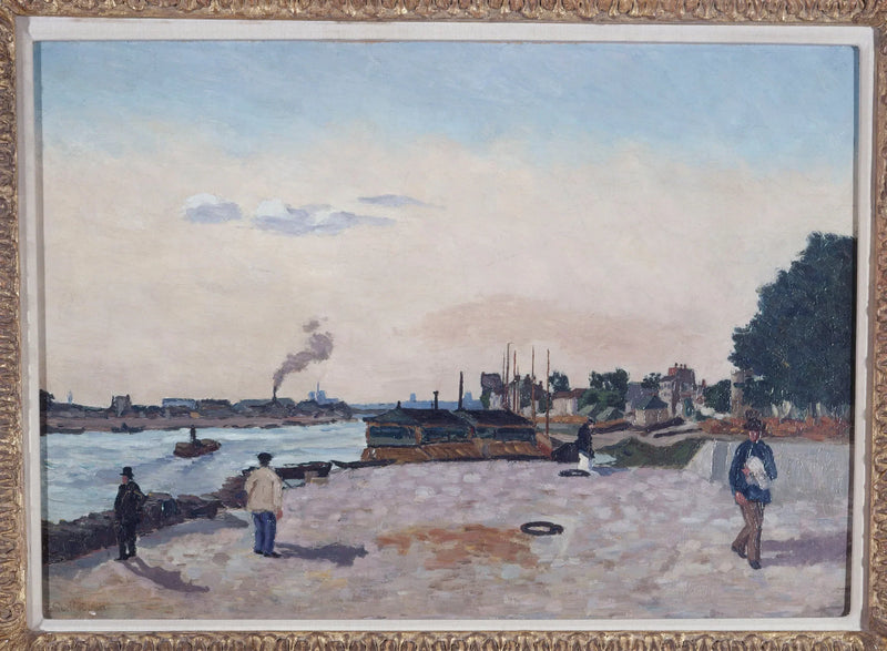 Le quai de Bercy, vers 1874 - Armand Guillaumin