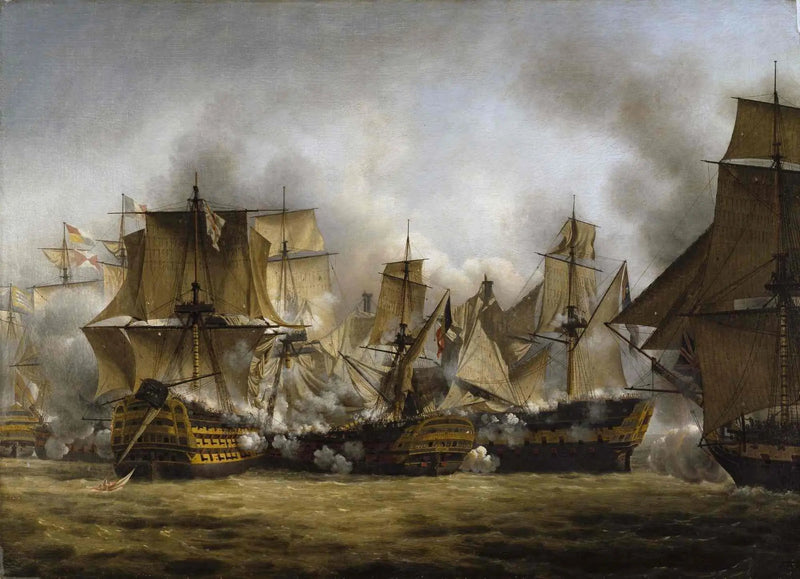 Le Redoutable à Trafalgar - Louis-Philippe Crépin