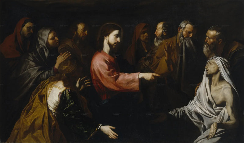 Le Relèvement de Lazare - Jusepe de Ribera