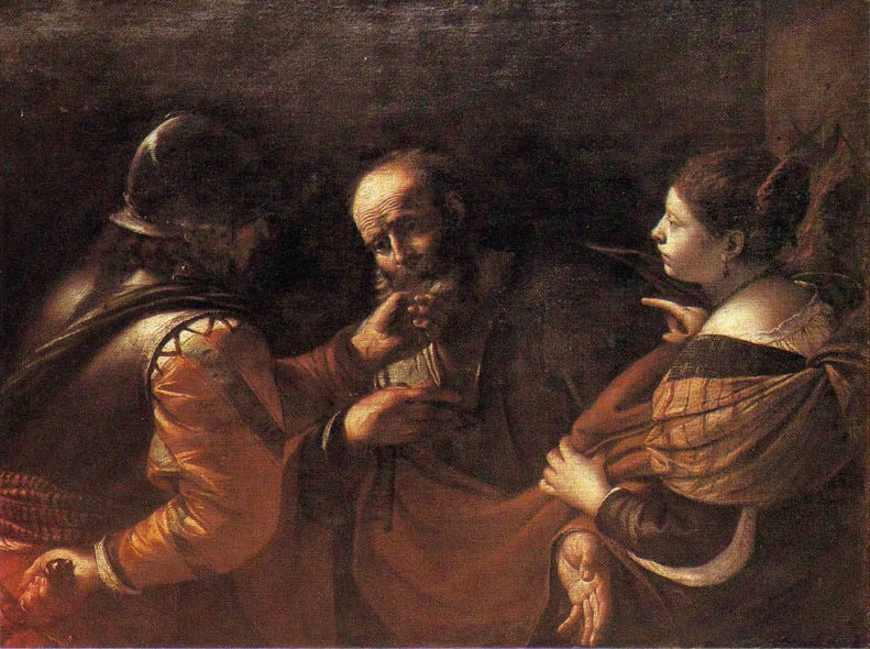 Le reniement de Saint Pierre - Mattia Preti