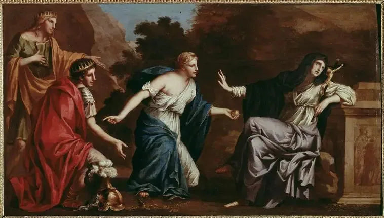 Le renoncement de Louise de la Vallière - Jean Nocret