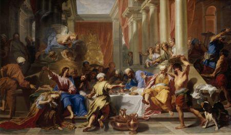 Le Repas chez Simon - Jean-Baptiste Jouvenet