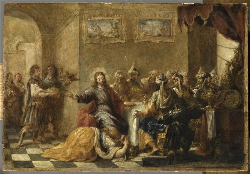 Le Repas chez Simon - Juan de Valdés Leal