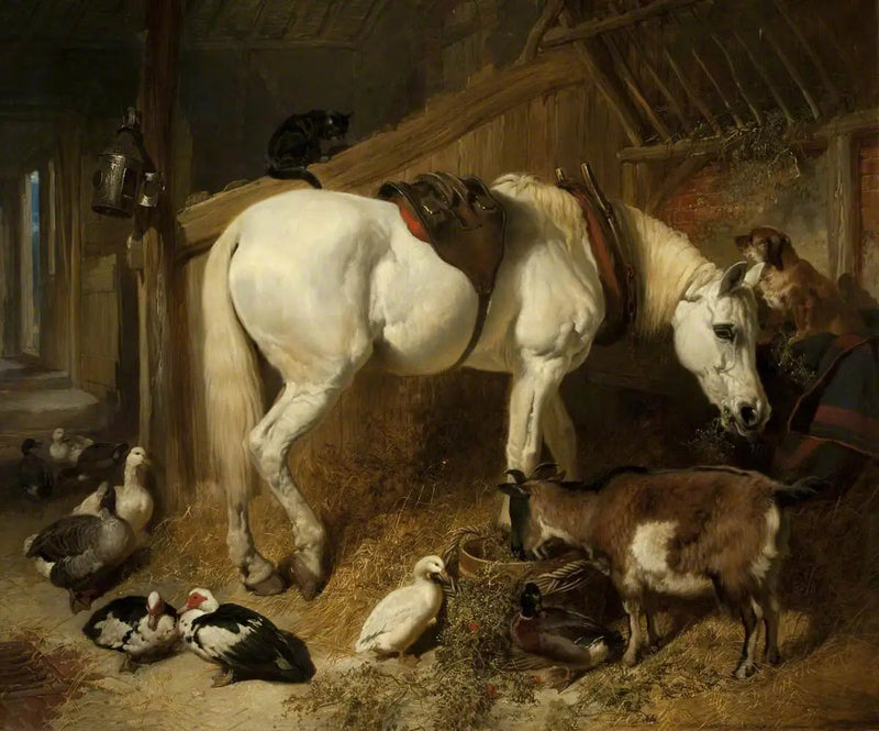 Le repas de midi - John Frederick Herring, Sr.