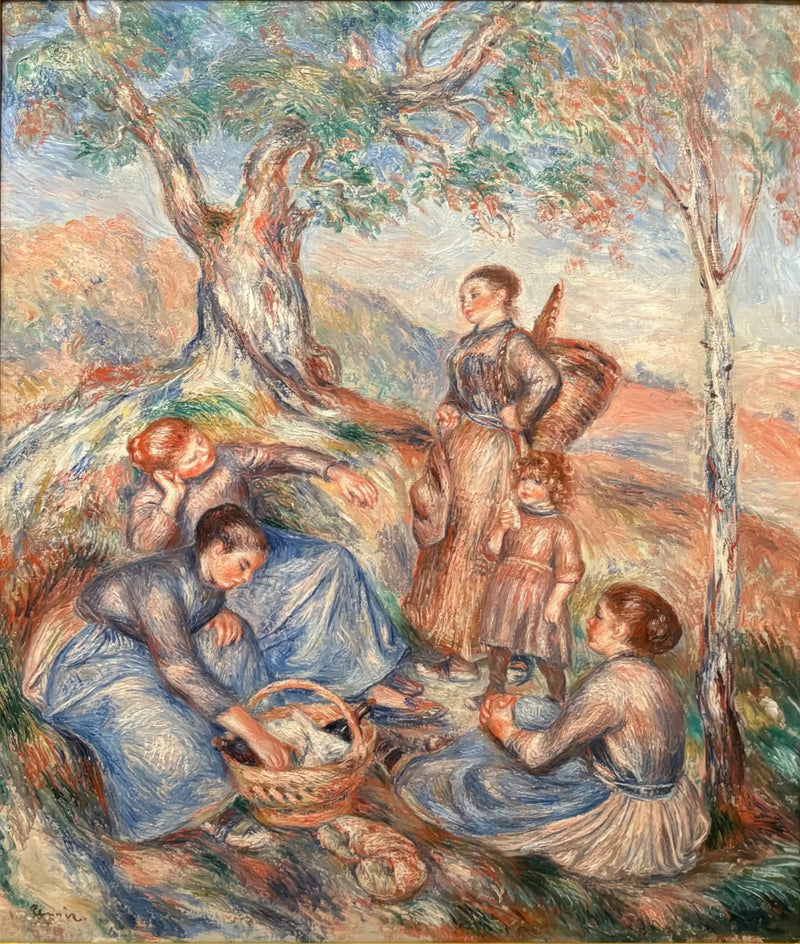 Le repas des vendangeurs - Pierre-Auguste Renoir