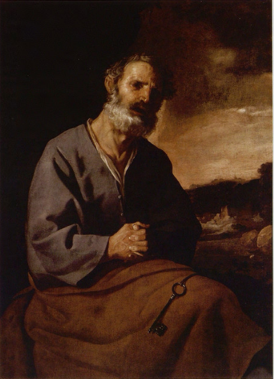 Le repentir de saint Pierre - Francisco de Zurbarán