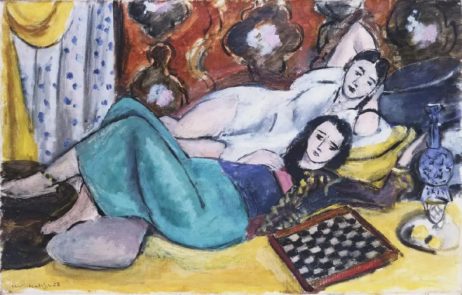 Le Repos des modèles - Henri Matisse
