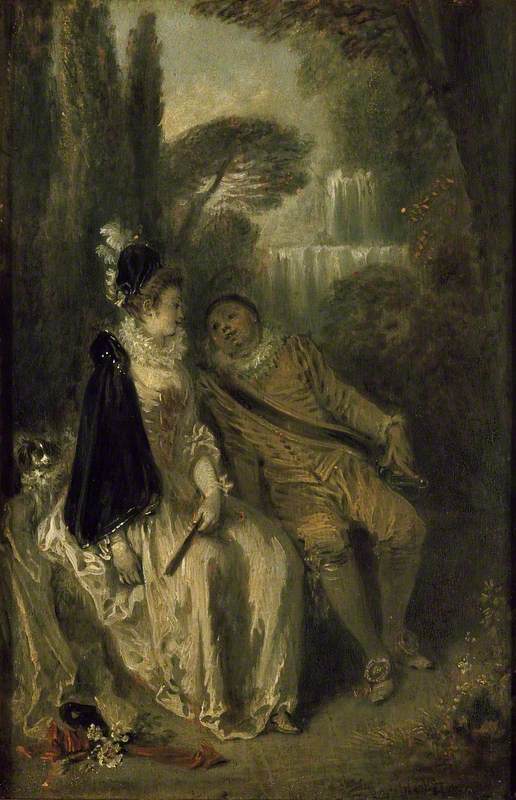 Le Repos gracieux - Antoine Watteau - Alpha Reproduction