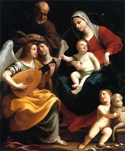 Le Repos pendant la fuite en Égypte - Guido Reni