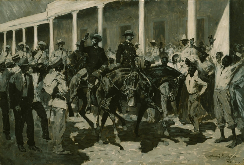 Le retour de Gomez à La Havane - Frederic Remington