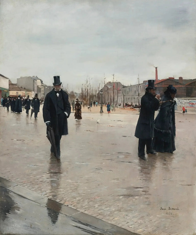 Le Retour de l'enterrement - Jean Béraud