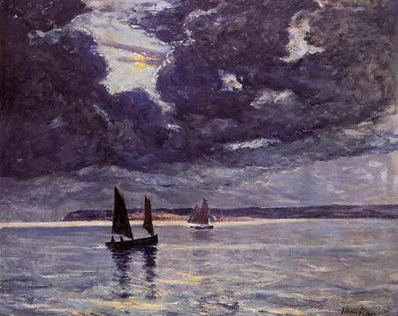 Le Retour des bateaux de pêche - Maxime Maufra