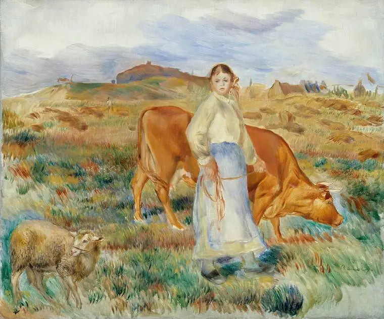 Le retour des champs - Pierre-Auguste Renoir
