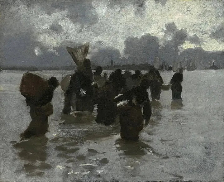 Le retour des pêcheuses - John Singer Sargent