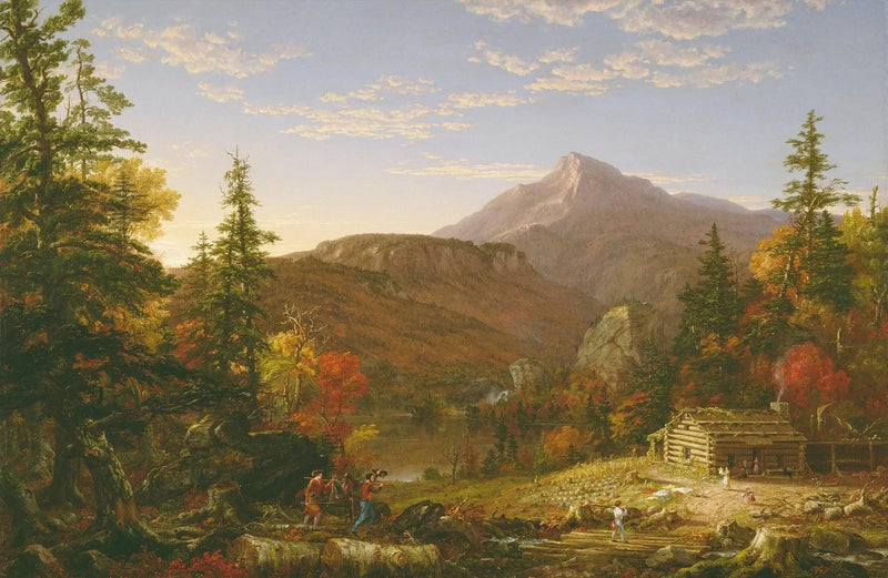 Le Retour du chasseur - Thomas Cole