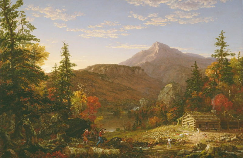 Le Retour du chasseur - Thomas Cole