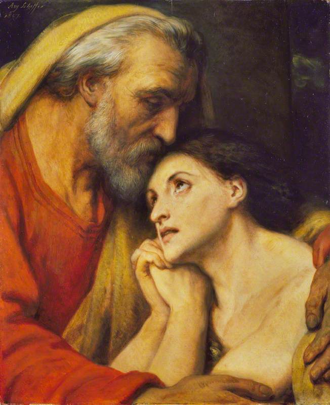 Le retour du fils prodigue - Ary Scheffer