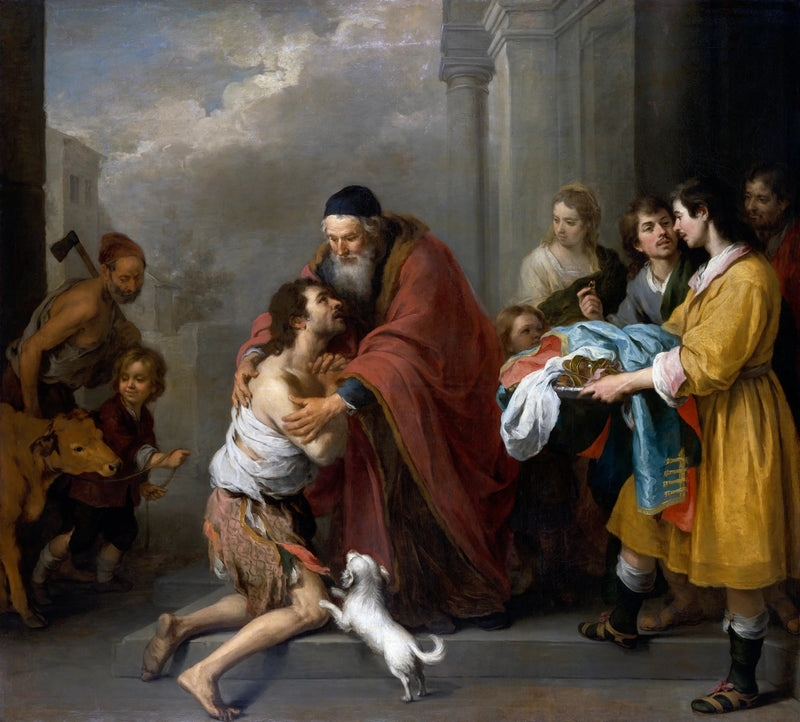 Le Retour du fils prodigue - Bartolomé Esteban Murillo