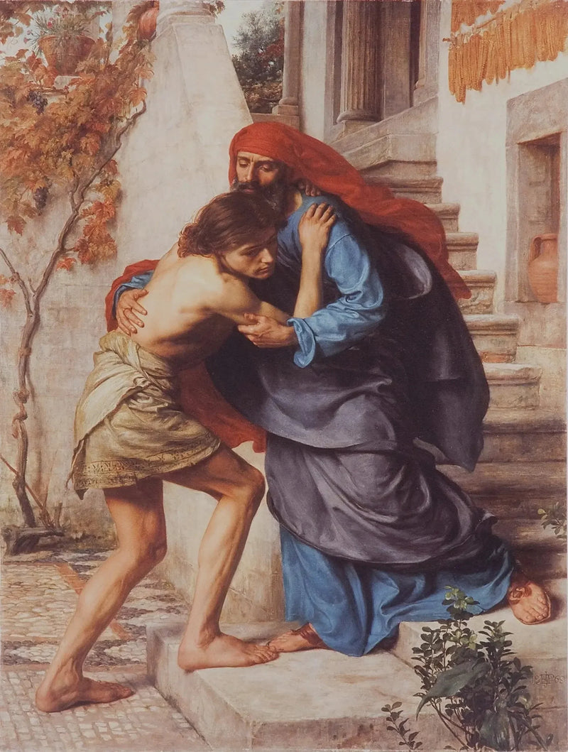 Le retour du fils prodigue - Edward Poynter