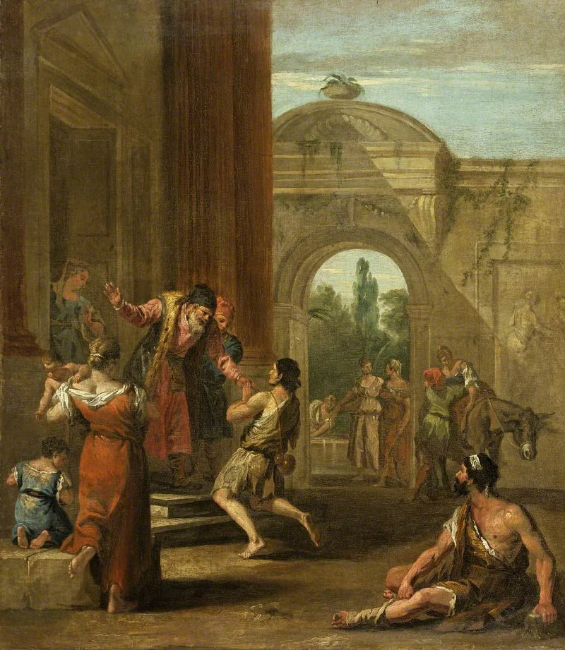Le retour du fils prodigue - Sebastiano Ricci