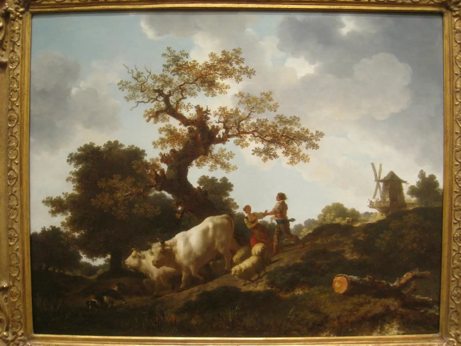 Le retour du troupeau - Jean-Honoré Fragonard