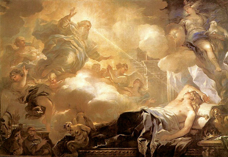 Le Rêve de Salomon - Luca Giordano