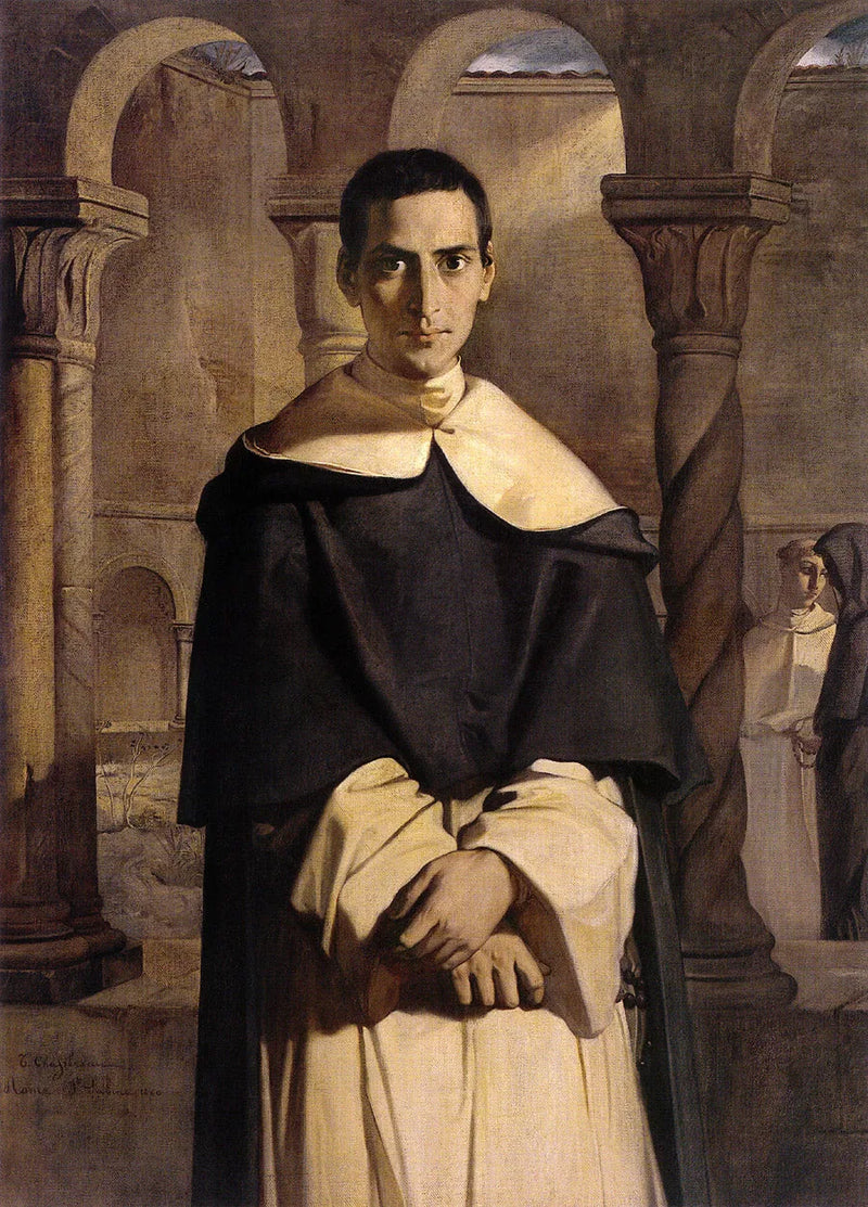 Le Révérend Père Dominique Lacordaire de l'ordre des frères prêcheurs - Théodore Chassériau