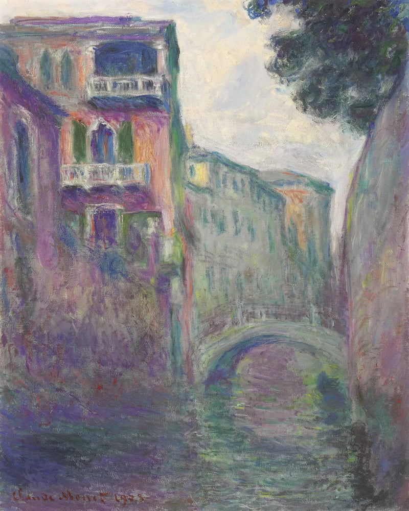 Le Rio de la Salute - Claude Monet