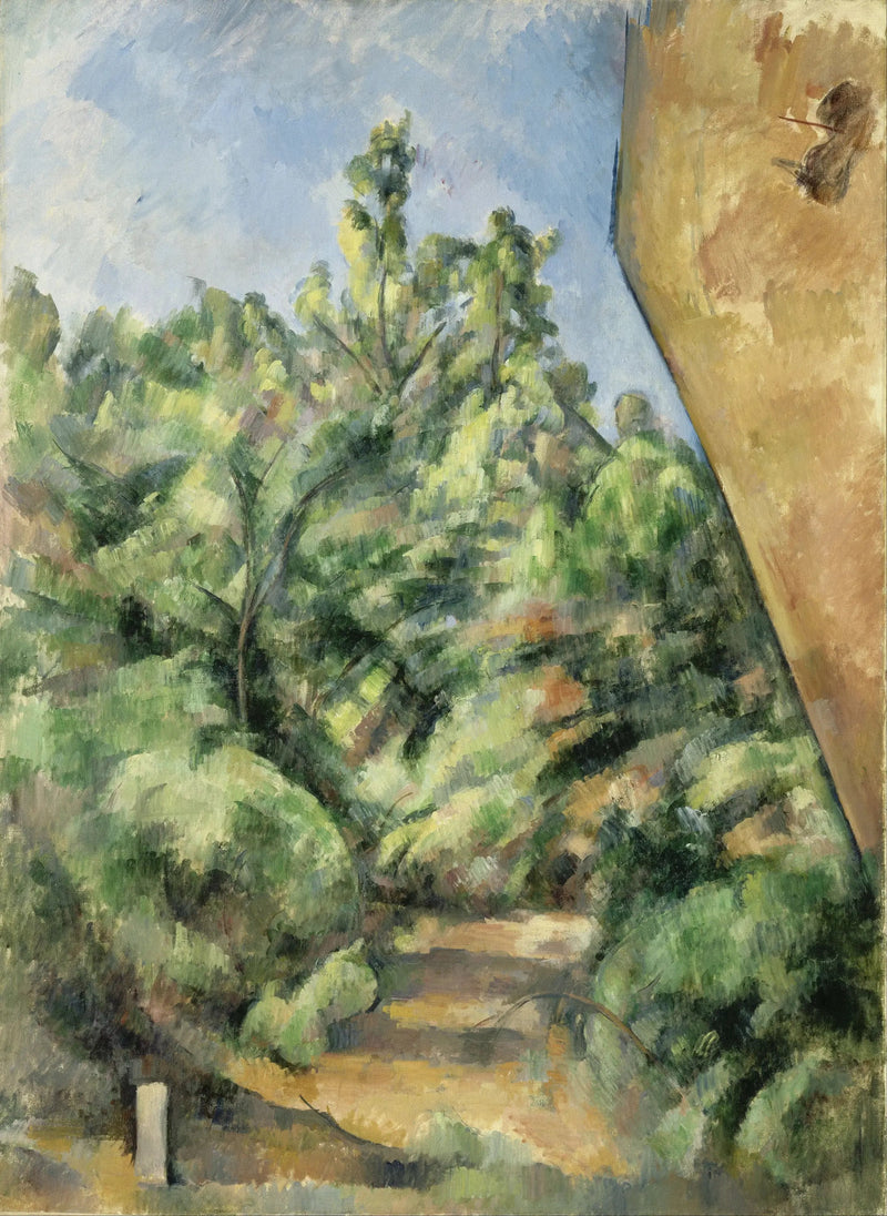 Le Rocher rouge - Paul Cézanne