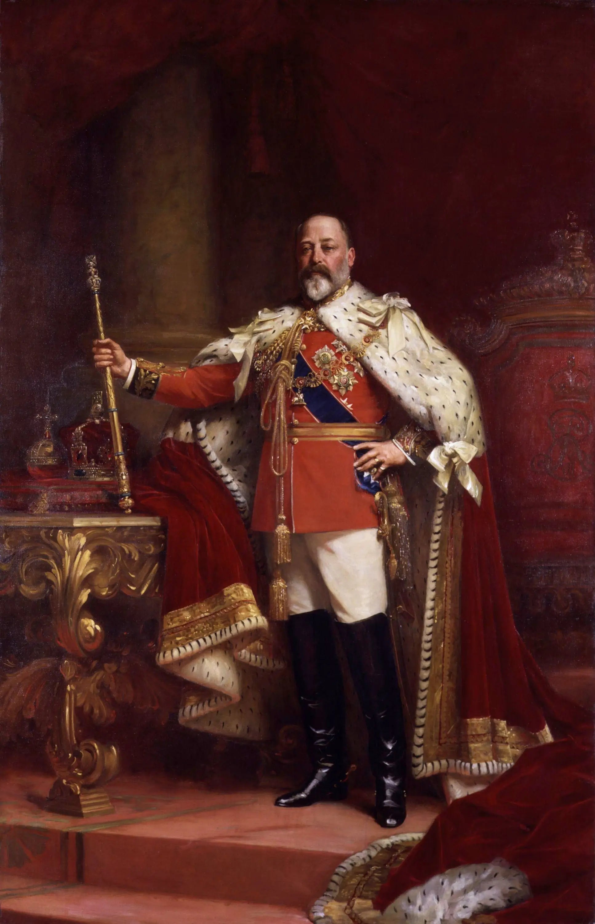 Le roi Édouard VII - Luke Fildes - Alpha Reproduction