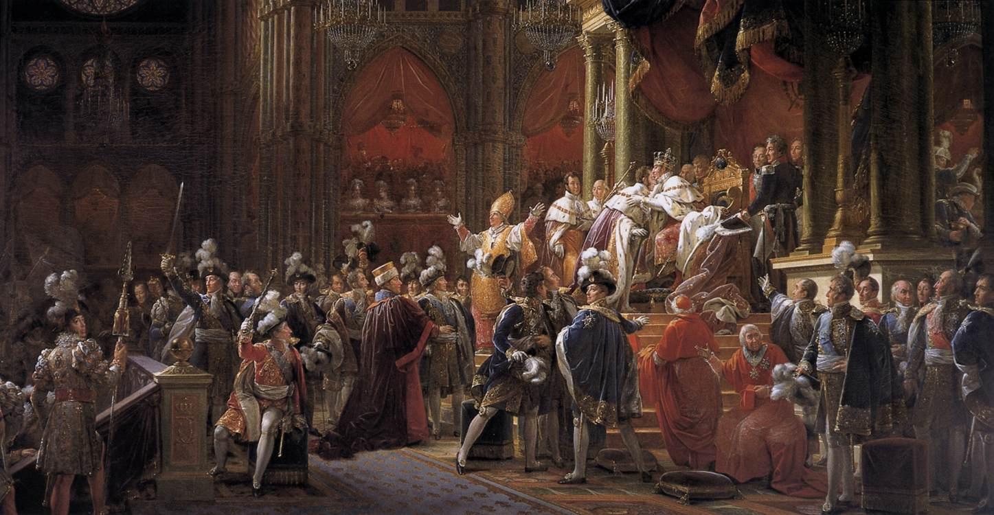 Le sacre de Charles X - François Gérard
