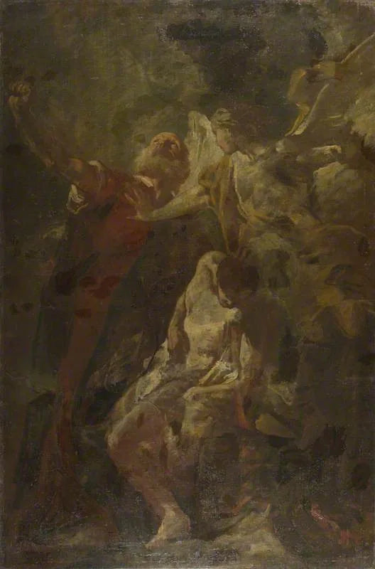 Le sacrifice d'Isaac - Giovanni Battista Piazzetta