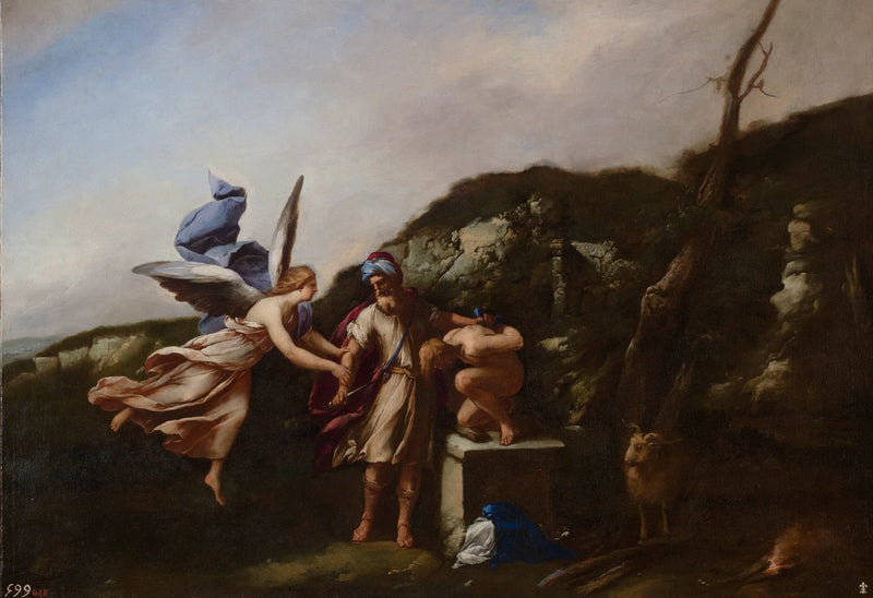 Le sacrifice d'Isaac - Luca Giordano