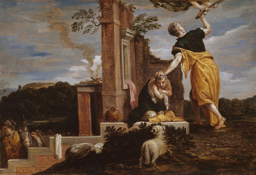 Le sacrifice d'Isaac par Abraham - David Teniers le Jeune